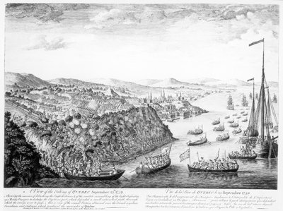 Veduta della presa di Quebec, 13 settembre 1759 da English School
